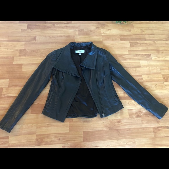 Blink vegan black leather jacket. - Picture 2 of 2